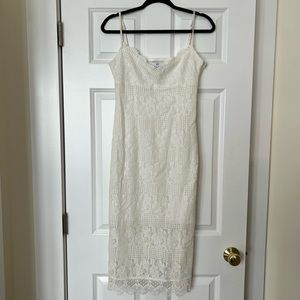 NSR White Lace Dress - Sz small